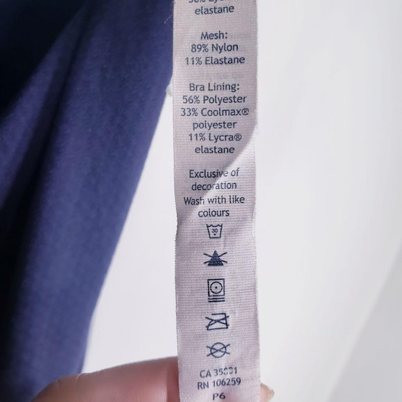 Lululemon Athletica Navy Blue Ready & Go Tank Top - Picture 8 of 11